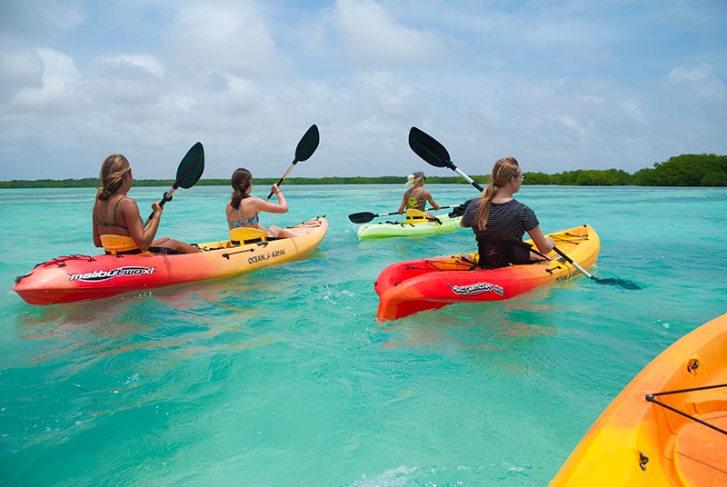 Kayaking fun