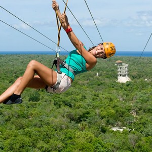 costa maya zipline excursions