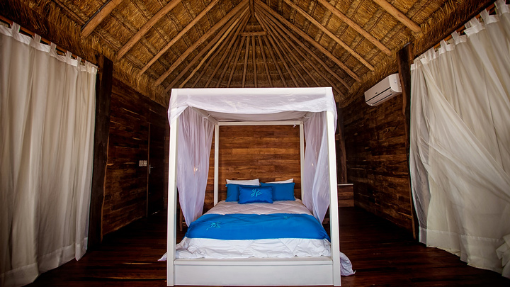 Sian kaan village bedroom